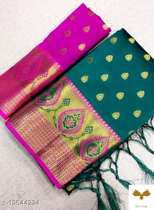 Post image Saree Fabric: Litchi SilkBlouse: Running BlouseBlouse Fabric: Litchi SilkMultipack: SingleSizes: Free Size (Saree Length Size: 5.5 m, Blouse Length Size: 0.8 m) 