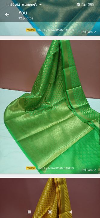 Party wear saree uploaded by business on 8/6/2021