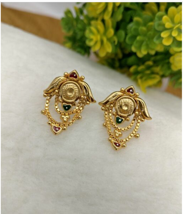 Gram gold earrings uploaded by business on 8/6/2021
