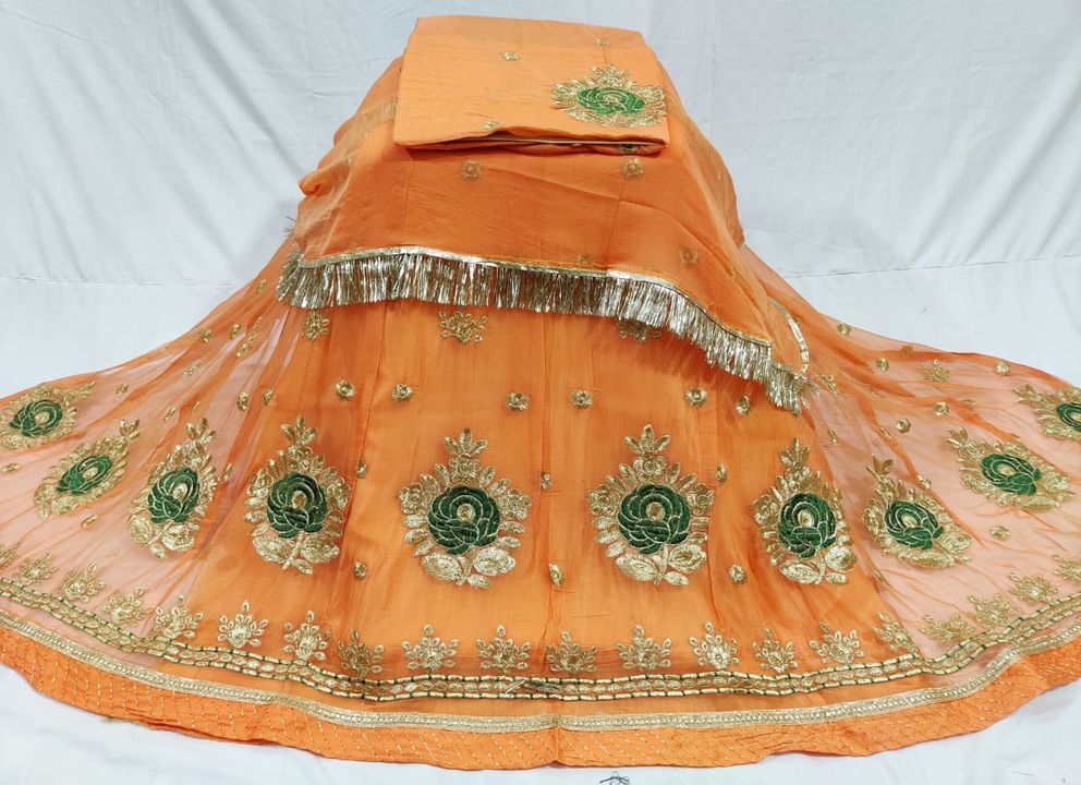 Post image I want 3 Pieces of Rajasthani rajputi poshak.
Below is the sample image of what I want.