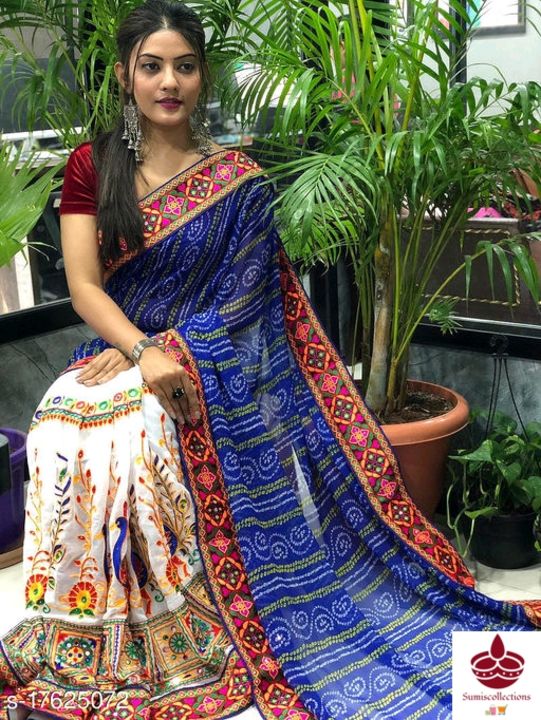Georgette saree uploaded by business on 8/6/2021