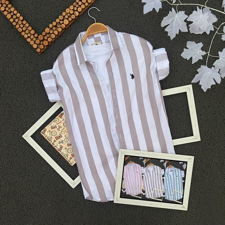 Post image _*COTTON LINING SHIRTS*_                    *BRAND:- US POLO ASSN*
FABRIC:- Soft Cotton Stuff With Satisfaction Guranteed 
💫 *Full Sleeves*💫 *Soft Feel*💫 *Regular fit*
Size : *M-38•L-40•XL-42•*
*Price 365+ Shipping*
*All Brand Accessories Attached*
Full stock Must post*15 sets each color* No cancellation