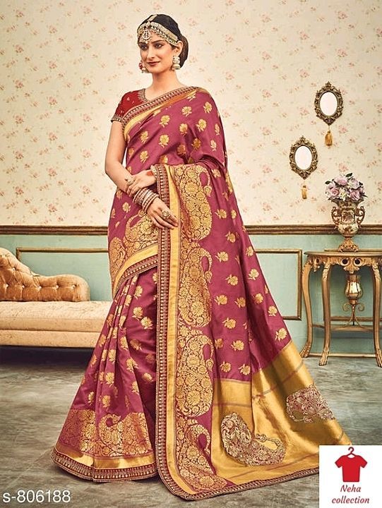 Hiba Trendy Silk Sarees uploaded by business on 8/28/2020