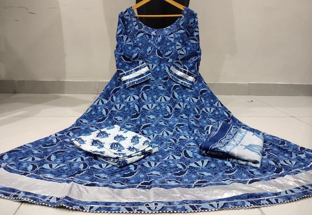 Hand block special fabric kurti uploaded by business on 8/7/2021