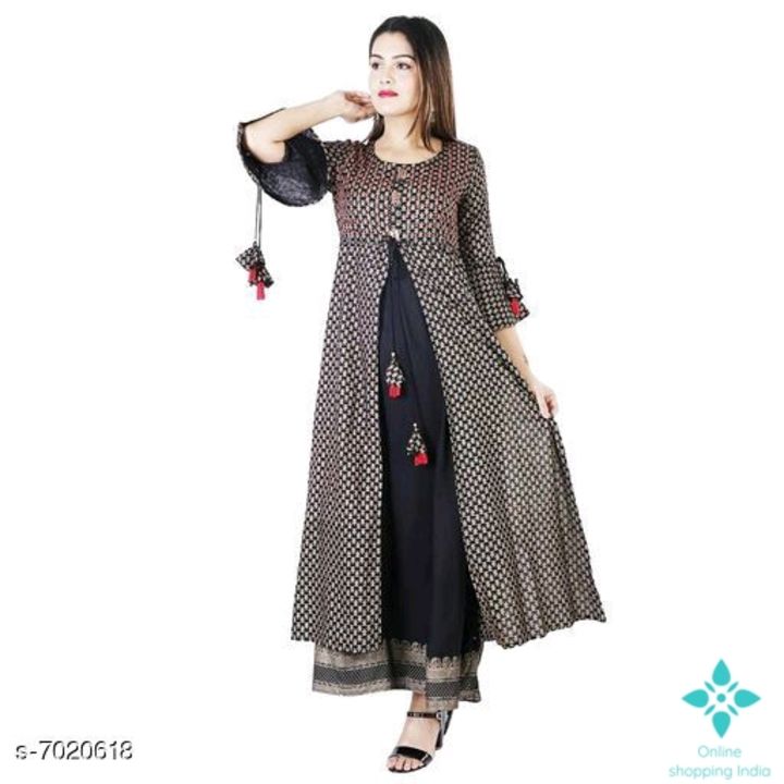 Catalog Name:*☄️Women Rayon Flared Printed Mustard Kurti*
Fabric: Rayon
Sleeve Length: Short Sleeves uploaded by Online selling on 8/7/2021