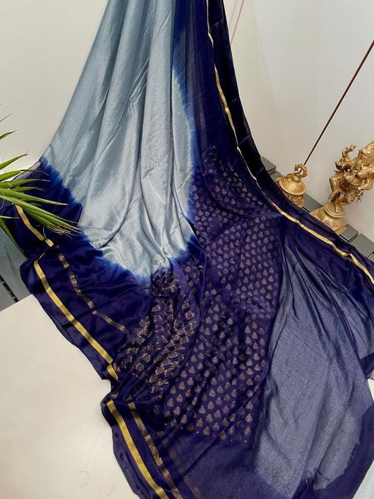Jaipuri silk saree uploaded by business on 8/7/2021