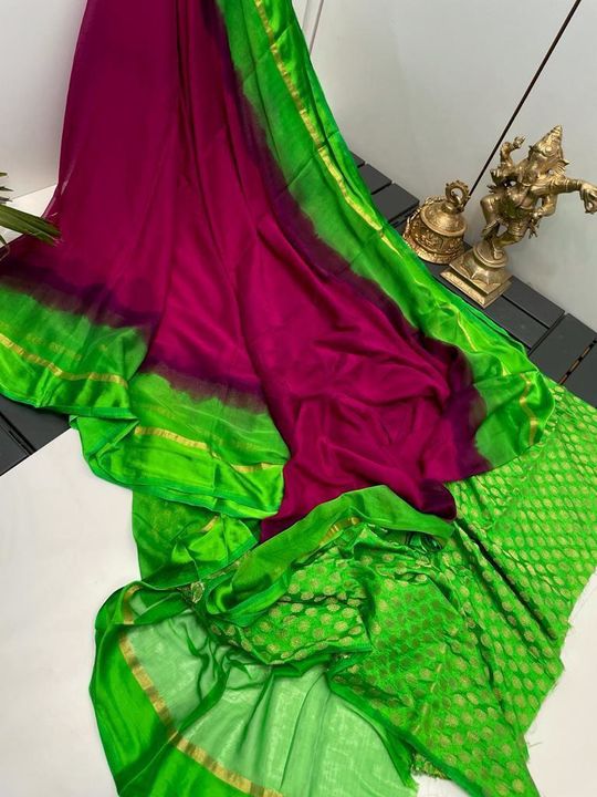 Jaipuri silk saree uploaded by business on 8/7/2021