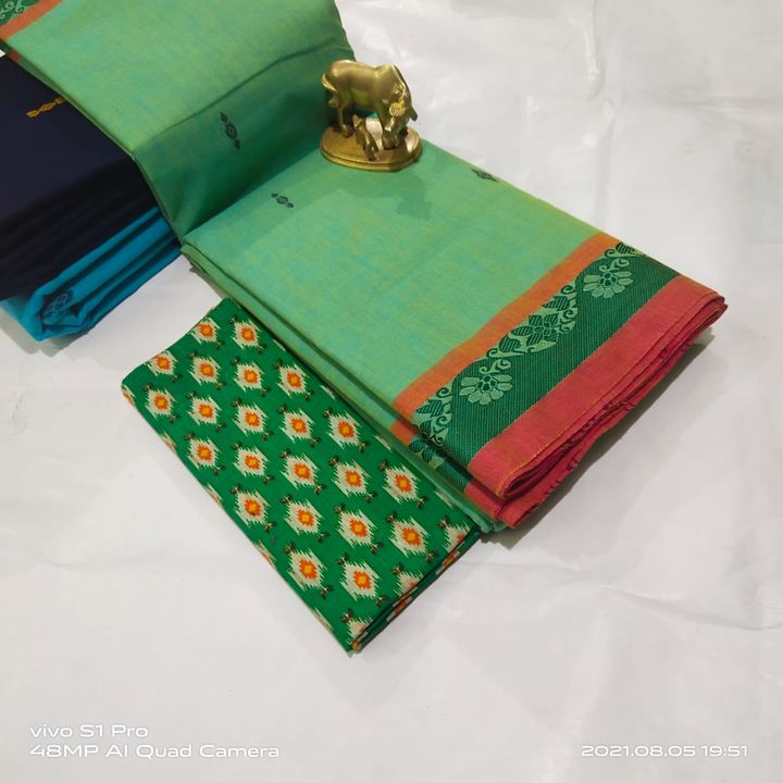 Chettinad cotton saree uploaded by business on 8/7/2021