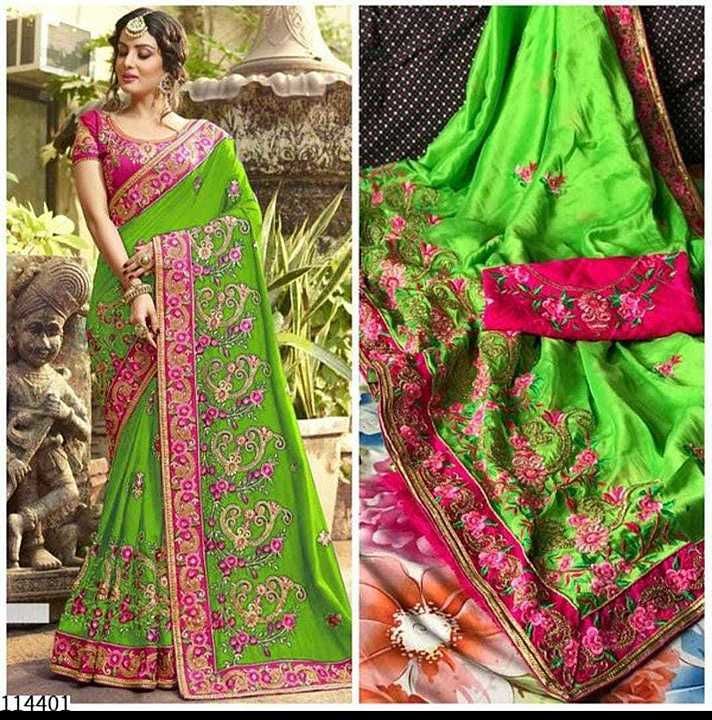 Stylish saree uploaded by 555 collection on 8/28/2020