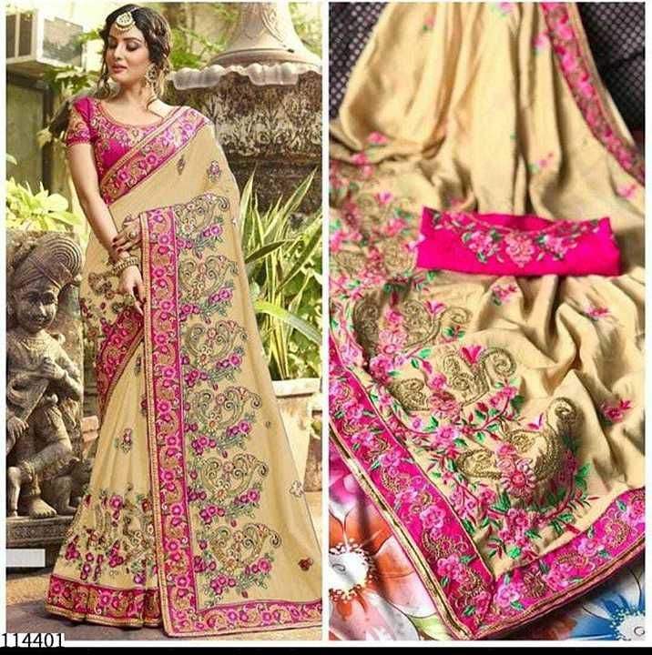 Stylish saree uploaded by 555 collection on 8/28/2020