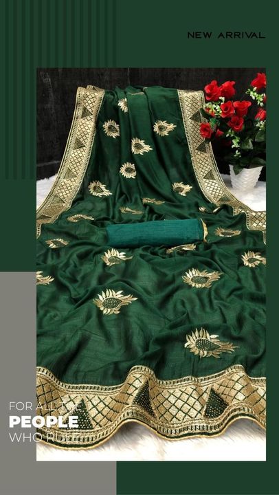 Nffa 5y designer saree uploaded by Style4Queens on 8/7/2021
