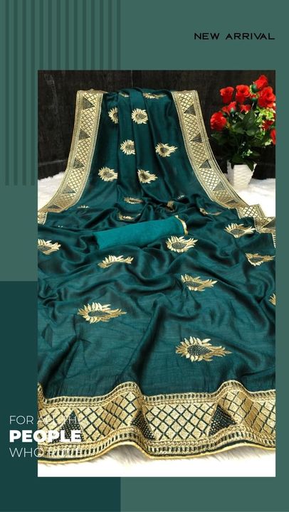 Nffa 5y designer saree uploaded by Style4Queens on 8/7/2021