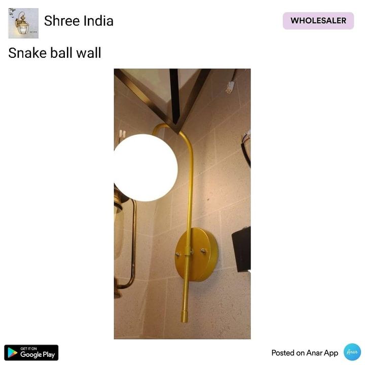 Snake ball wall uploaded by Shree India on 8/7/2021