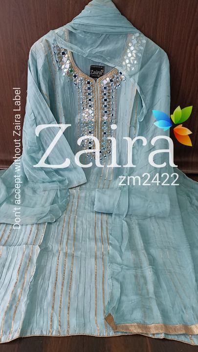 Ladies suit uploaded by Gurukirpa fashion on 8/7/2021