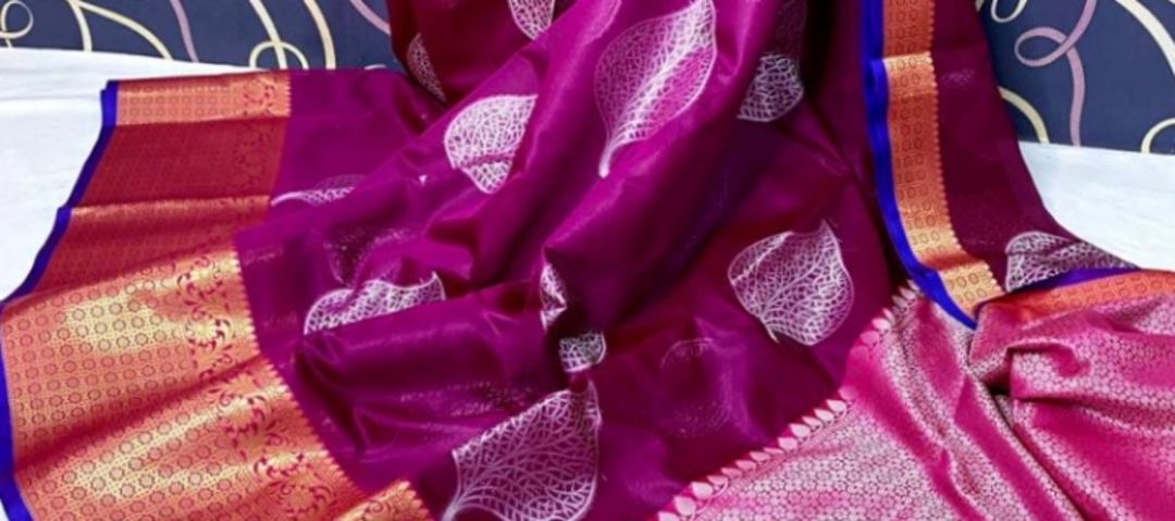 Superior art silk saree creation