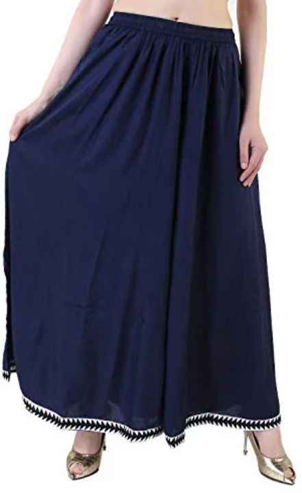 Skirt plazzo uploaded by Sarthee fashion hub on 8/8/2021