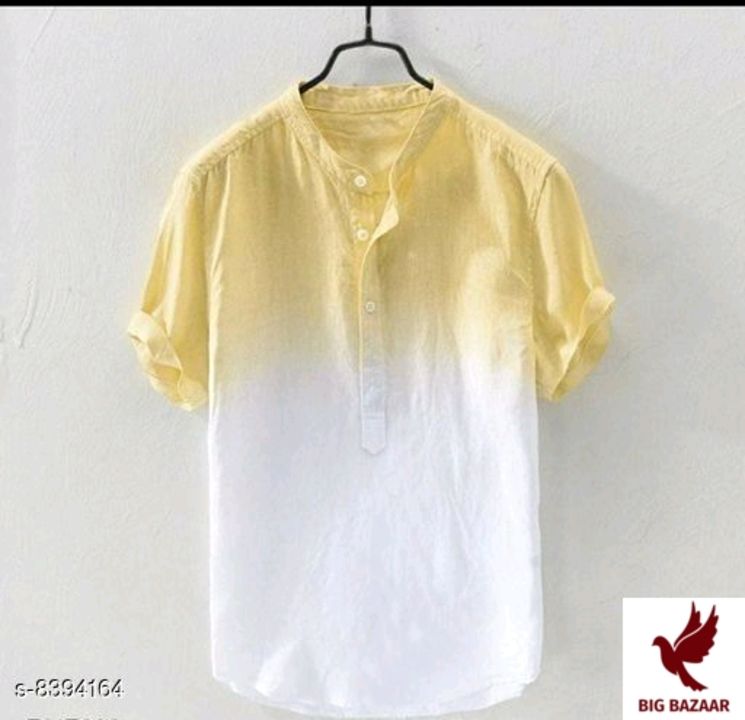 Stylish sensatitional man shirt febric cotton uploaded by BIG BAZAAR on 8/8/2021