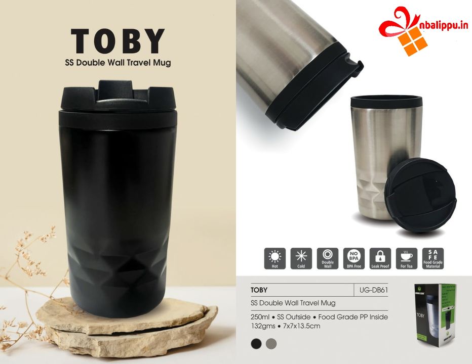 AINUGDB61 - Toby Double Wall Travel Mug  uploaded by business on 8/8/2021