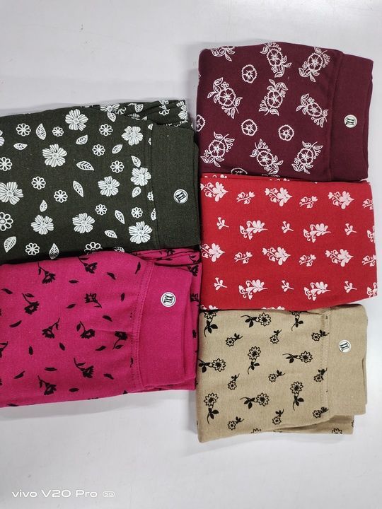 Ladies jeggings printed uploaded by RVs exports on 8/8/2021