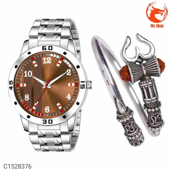 Product Name:* Men' Stainless Steel Watches uploaded by business on 8/8/2021