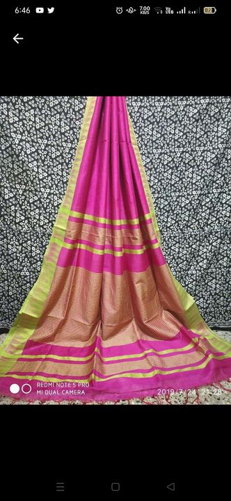 Soft silk temple saree uploaded by business on 8/8/2021