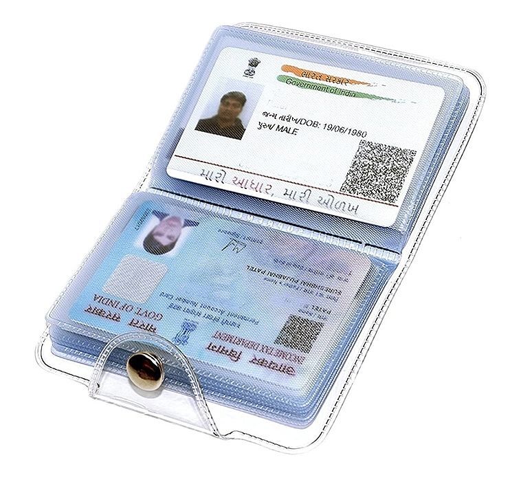 Visiting / Business / Credit Card Holder Wallet With 10 Clear Pvc Plastic Pockets Slots For Men And  uploaded by Wholesale Bazaar  on 8/28/2020