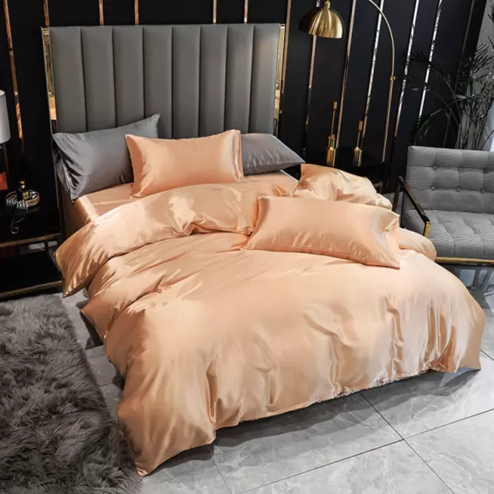 IMPORTED SILK 6 PCS KING SIZE LUXURY BEDDING SETS uploaded by LUXURY BEDDINGS on 8/8/2021