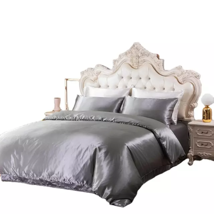 IMPORTED SILK 6 PCS KING SIZE LUXURY BEDDING SETS uploaded by business on 8/8/2021