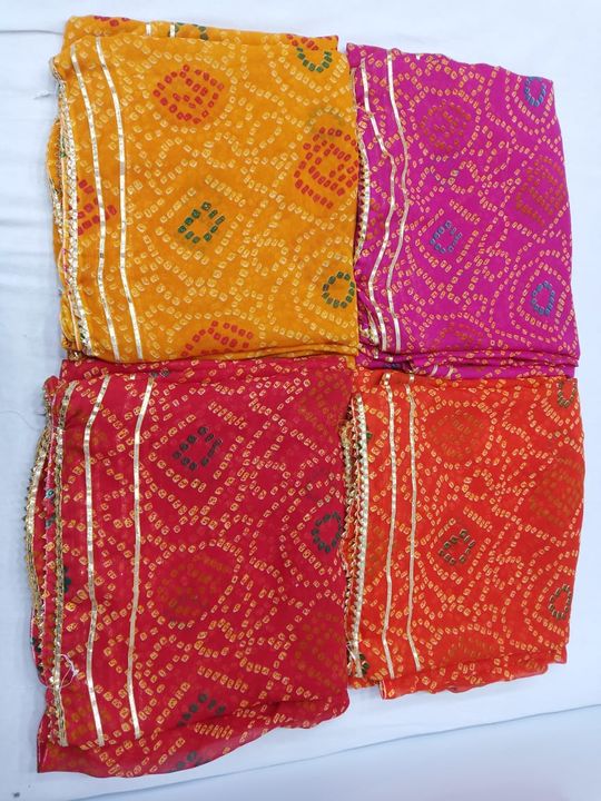Bhandhni saree uploaded by business on 8/8/2021