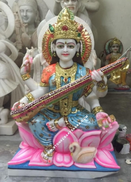 Goddess Saraswati Statue  uploaded by business on 8/8/2021