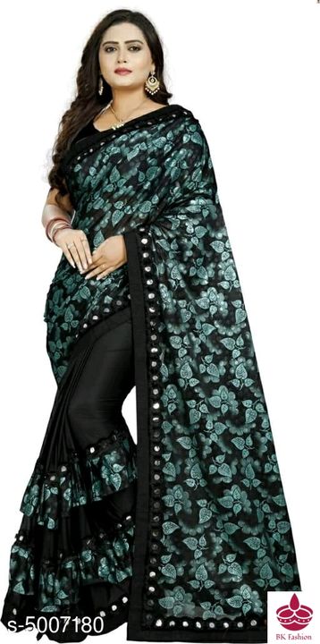 Aishani Fashionable Sarees uploaded by BK Fashion on 8/8/2021