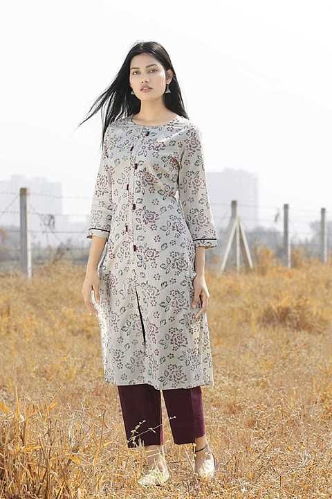 Cotton kurti with pant uploaded by business on 8/29/2020