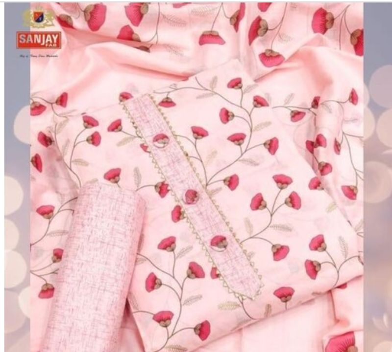 Cotton dress material uploaded by Manisha Tyagi on 8/8/2021