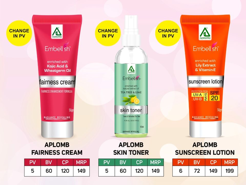 SunScreen,Toner, Fairness Cream uploaded by business on 8/8/2021