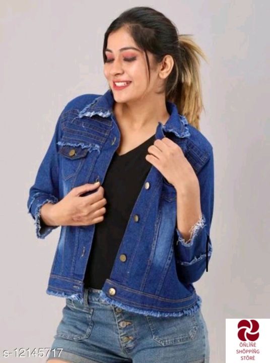 Denim jacket for women uploaded by Online shopping store on 8/9/2021