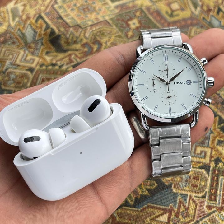 Fossil + Airpods Pro COMBO uploaded by business on 8/9/2021