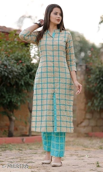 Kurti with pant  uploaded by business on 8/29/2020