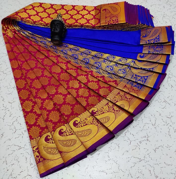 Product image with price: Rs. 1300, ID: silk-saree-cod-available-ad46823a