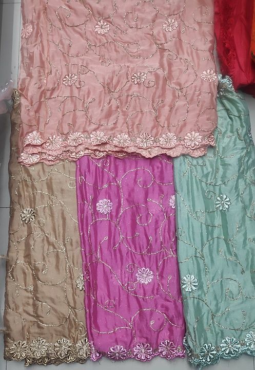 Dupatta with heavy embroidery work  uploaded by business on 8/29/2020