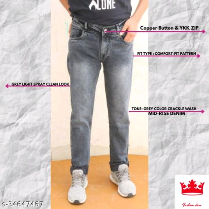 Product image of Catalog Name:*☀️Gorgeous Fabulous Men Jeans*, price: Rs. 699, ID: catalog-name-gorgeous-fabulous-men-jeans-fa211510