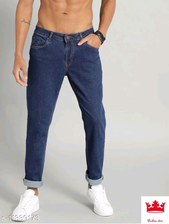Catalog Name:*⚡Fashionable Trendy Men Jeans* uploaded by Fashion store on 8/9/2021
