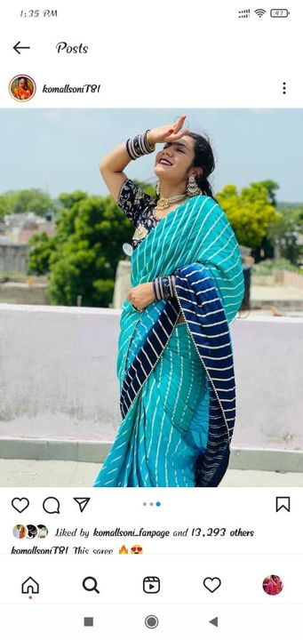 Beautiful gotta patti saree uploaded by Swarupa paithani and online shopee on 8/9/2021