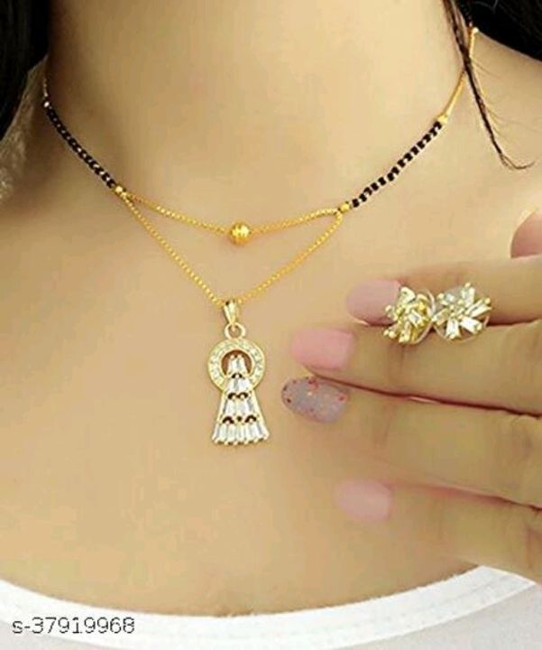 Short mangalsutra uploaded by business on 8/9/2021