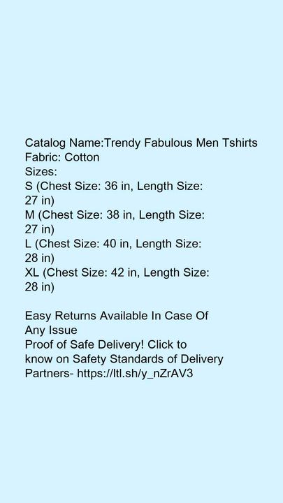 Classic fashionable Men's Tshirts  uploaded by NARESH COLLECTION on 8/9/2021