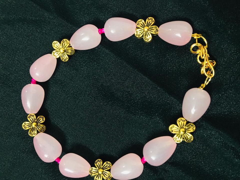 Pink drop bracelet  uploaded by Evairaa creations on 8/9/2021