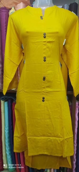 Branded Rayon Kurti uploaded by business on 8/9/2021