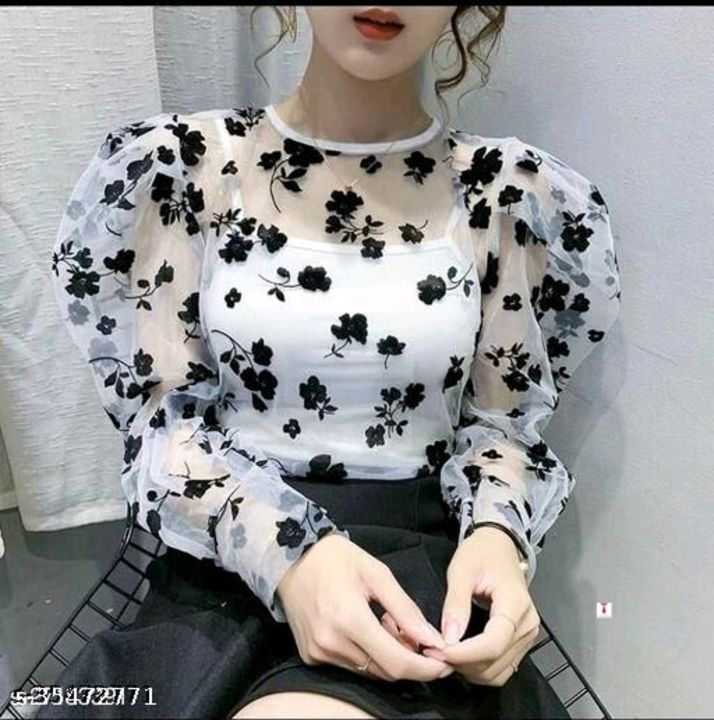 Fancy women's top  uploaded by Frend collection on 8/10/2021