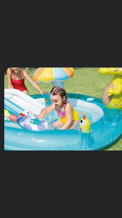 Post image Intex Gator Play Center inflammable swimming poolDetailsBrand: IntexItem Weight: 9 PoundsItem Dimensions LxWxH: 2.03 x 1.73 x 0.89mtrShape: Round