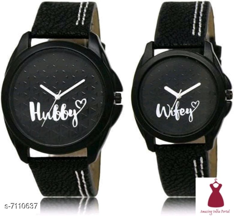 Attractive Couple Analogue Watches Combo pack uploaded by business on 8/10/2021