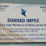Business logo of Sharad impex